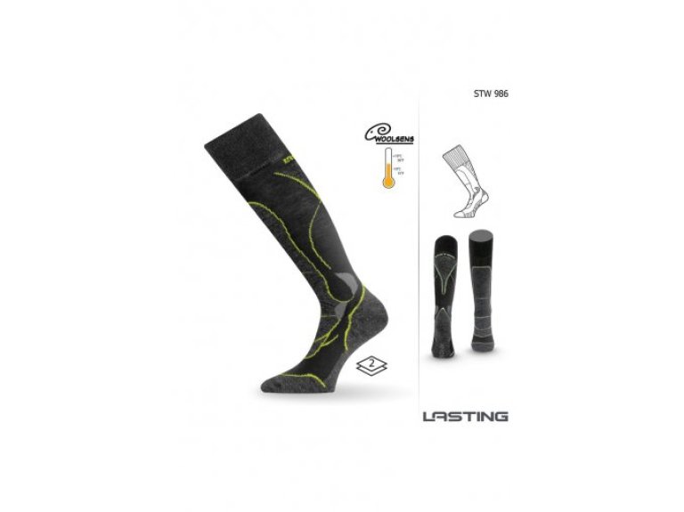 Шкарпетки Lasting STW - чорні