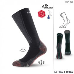 Шкарпетки Lasting WSM 900 - чорні