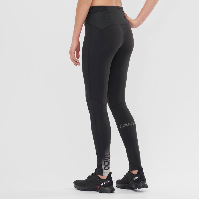 Легінси Salomon XA WARM TIGHT W - чорні