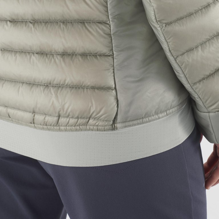 Куртка Salomon OUTLINE DOWN HOODIE W - сірий