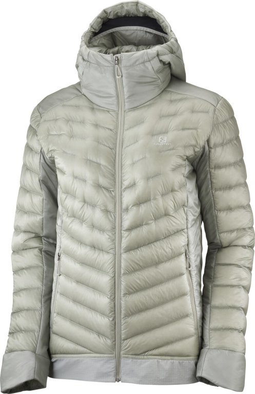 Куртка Salomon OUTLINE DOWN HOODIE W - сірий