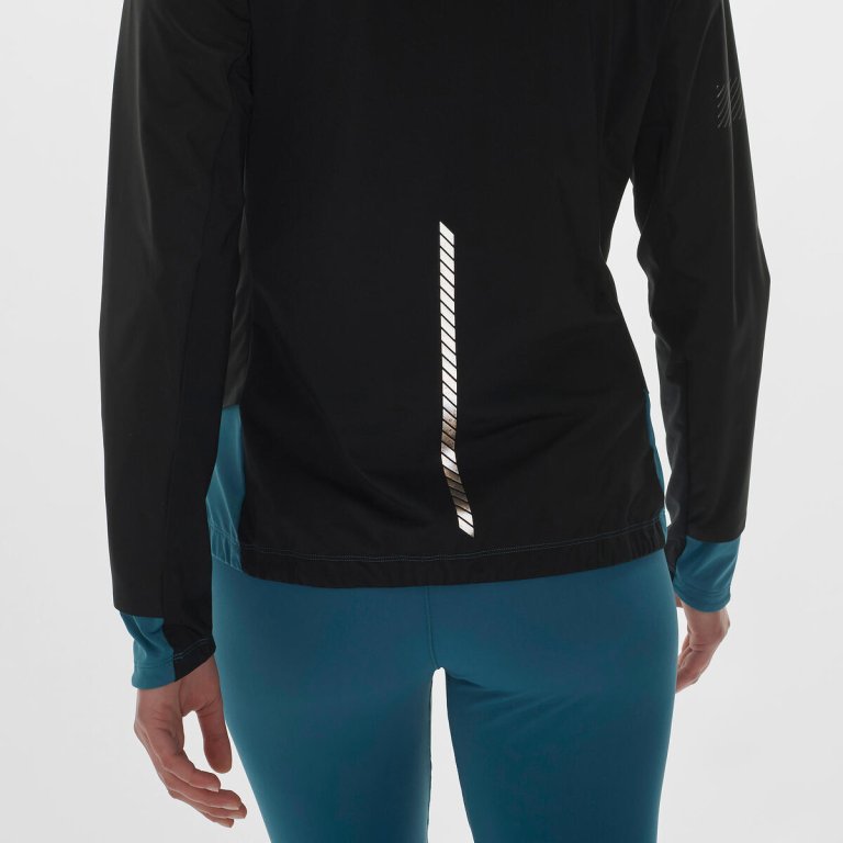 Куртка Salomon LIGHT SHELL JKT W - чорний/синій