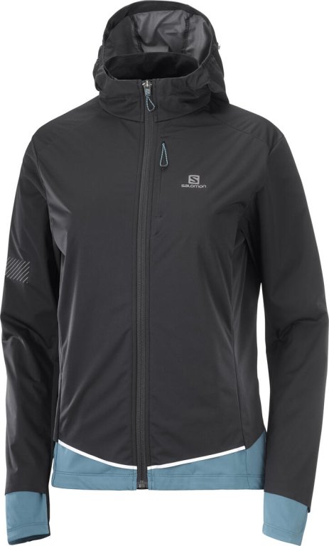 Куртка Salomon LIGHT SHELL JKT W - чорний/синій