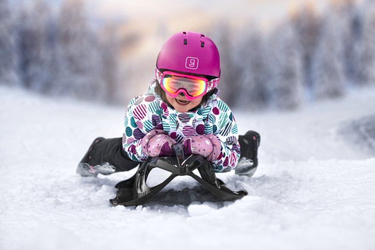 Sáňky Gizmo Riders Neon Grip - zelená