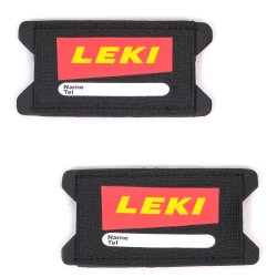 Ремінці для бігових лиж Leki Ski clip Nordic - чорно/червоні