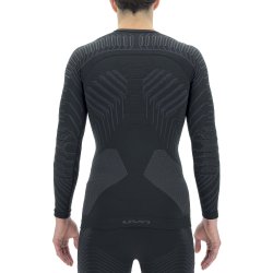 Футболка UYN Resilyon UW LG SL Round Neck M - чорна