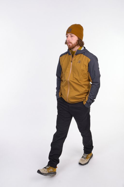 Взуття Salomon PREDICT HIKE MID GTX M - коричневий/жовтий