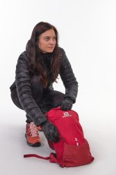 Взуття Salomon Predict Hike Mid GTX W - помаранчеві
