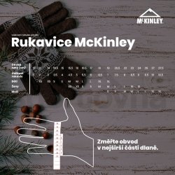 Rukavice McKinley Safine Blair II W - bílá
