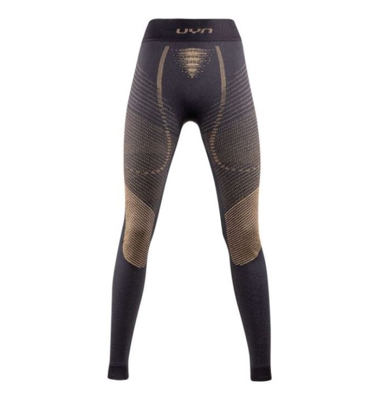 Легінси UYN Cashmere Shiny 2.0 UW Pants Long W - чорно/жовті