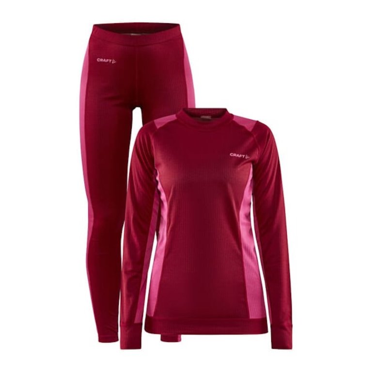 Súprava CRAFT CORE Dry Baselayer W - ružová