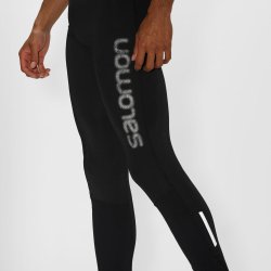 Легінси Salomon AGILE LONG TIGHT M - чорний