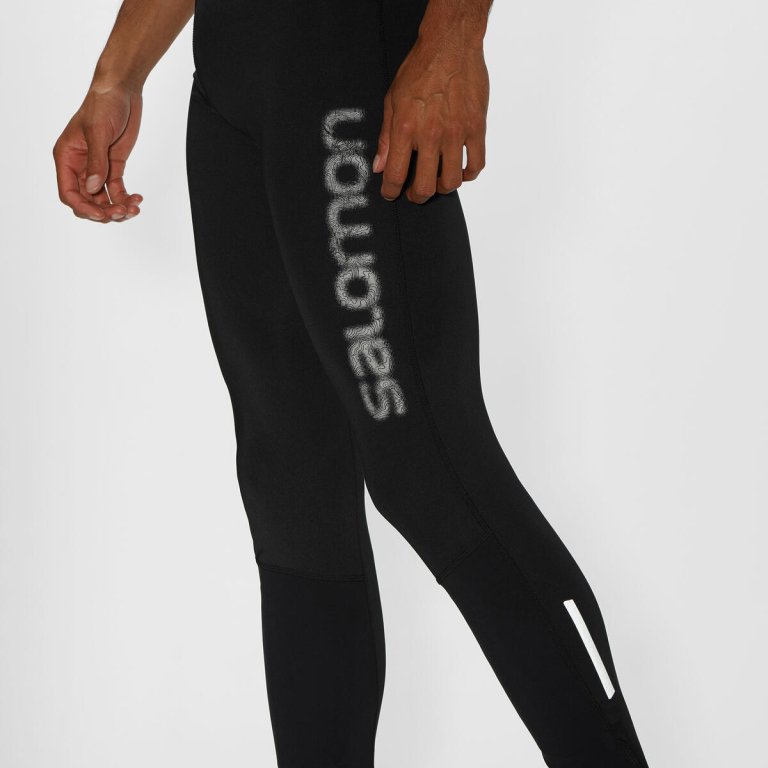 Легінси Salomon AGILE LONG TIGHT M - чорний