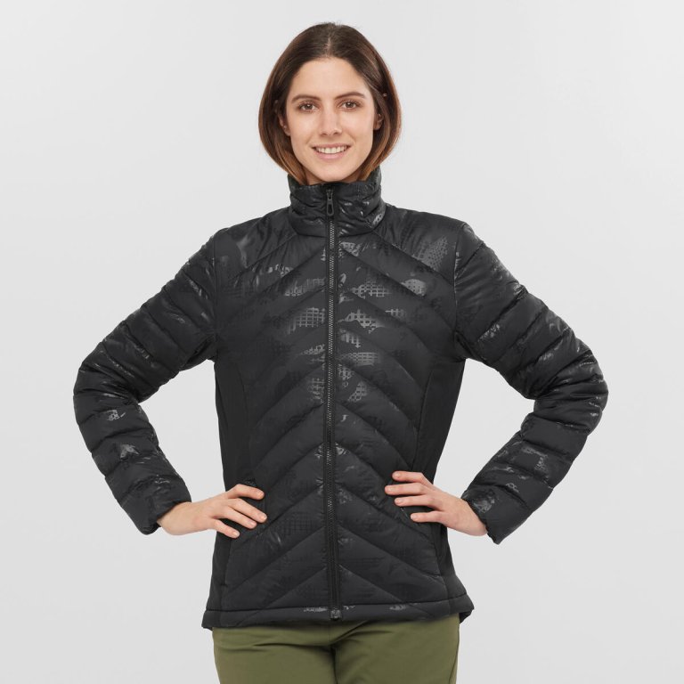 Куртка Salomon TRANSITION DOWN JACKET W - чорна