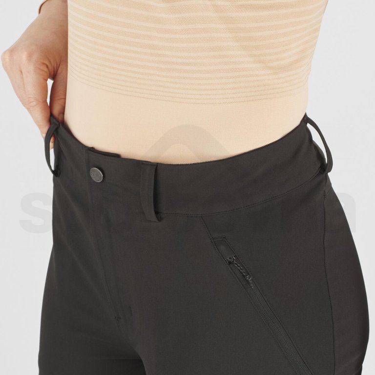 Kalhoty Salomon OUTPEAK WARM PANTS W - černá (standardní délka)