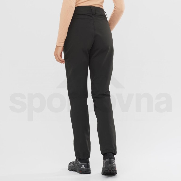 Kalhoty Salomon OUTPEAK WARM PANTS W - černá (standardní délka)