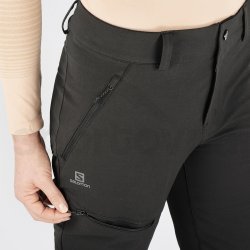 Kalhoty Salomon OUTPEAK WARM PANTS W - černá (standardní délka)