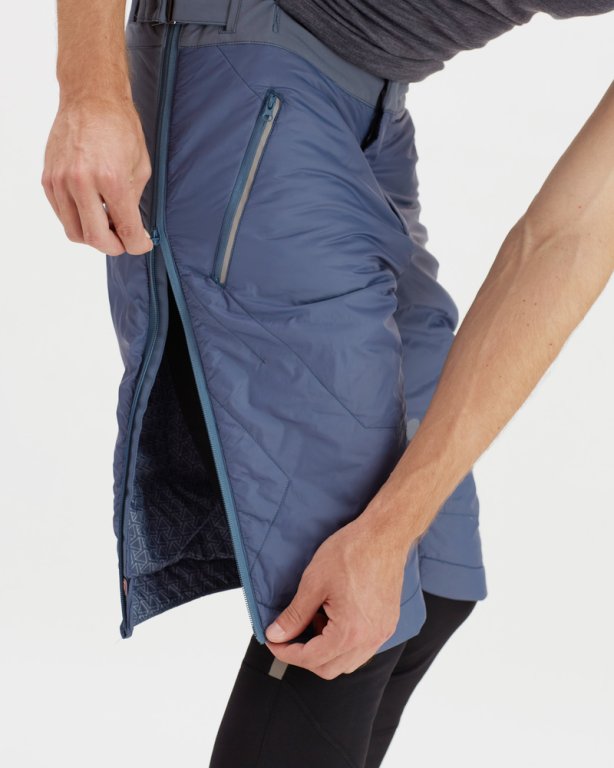 Primaloft šortky Silvini Sud MP1303 - sivo-modrá
