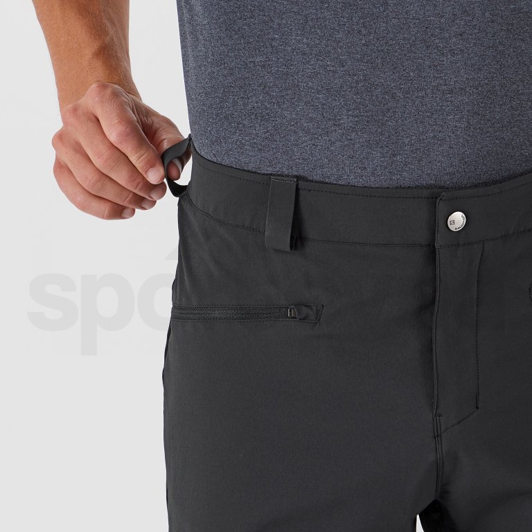 Штани Salomon Wayfarer Straight Pant M - чорний (збільшена довжина)