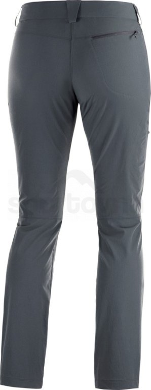 Штани Salomon WAYFARER STRAIGHT PANT W - сірий (укорочена довжина)
