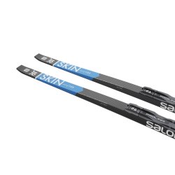 Běžky set Salomon RC eSKIN JUNIOR + Vázání PROLINK ACCES JUNIOR - černá/modrá