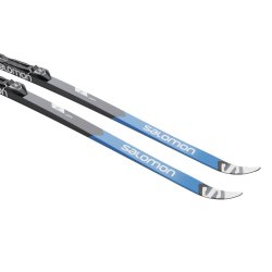 Běžky set Salomon RC eSKIN JUNIOR + Vázání PROLINK ACCES JUNIOR - černá/modrá