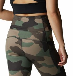 Легінси Windgates™ EU II Legging W - зелений/коричневий (стандартна довжина)