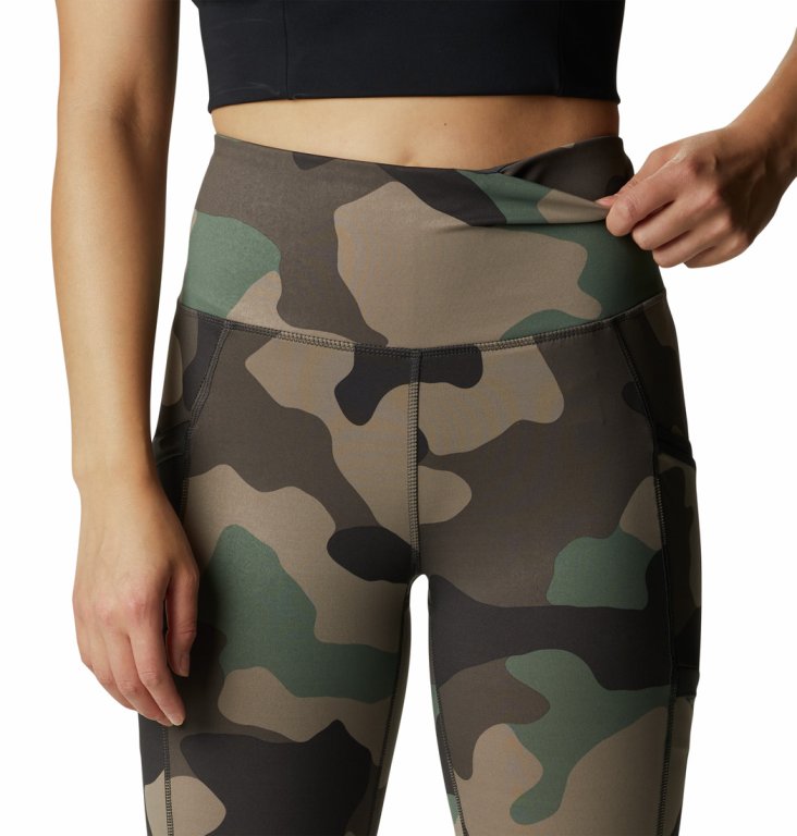 Легінси Windgates™ EU II Legging W - зелений/коричневий (стандартна довжина)