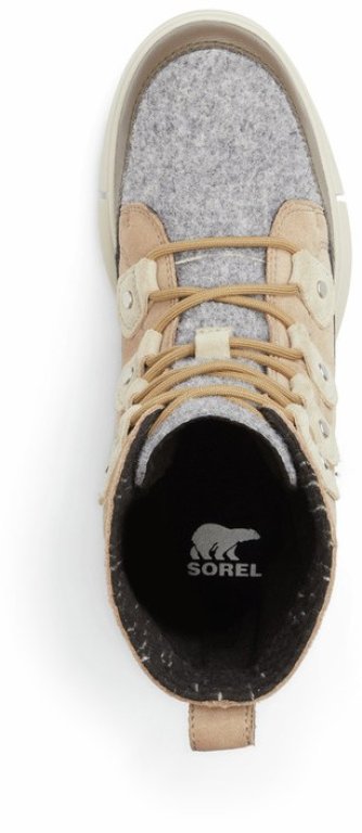 Взуття Sorel Explorer™ II Jaon Felt WP Wmn - світло-коричневий / сірий