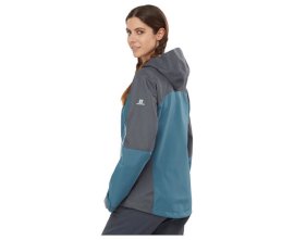 LC1597100-bunda salomon outline gtx hybrid jkt w-modra/seda