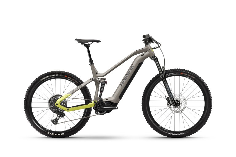 Elektrokolo Haibike AllMtn 2 29"/27.5" 720Wh - šedá/žlutá