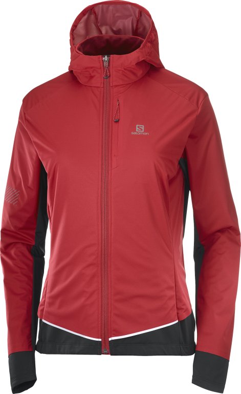 Куртка Salomon LIGHT SHELL JKT W - червоний