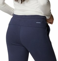 Tepláky Columbia Logo Fleece Jogger W - tmavě modrá (standardní délka)