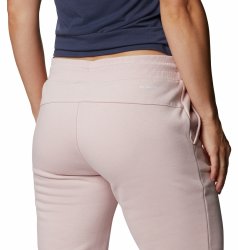 Штани Columbia Logo Fleece Jogger W - рожевий (стандартна довжина)