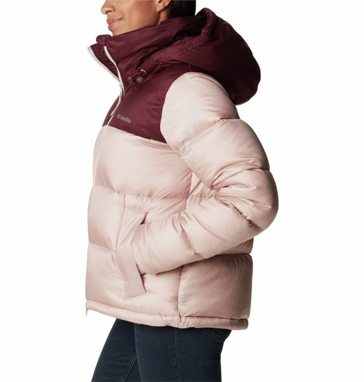 Пуховик Columbia Bulo Point™ Down Jacket W - рожевий/темно-червоний