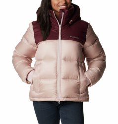 Пуховик Columbia Bulo Point™ Down Jacket W - рожевий/темно-червоний