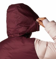 Пуховик Columbia Bulo Point™ Down Jacket W - рожевий/темно-червоний