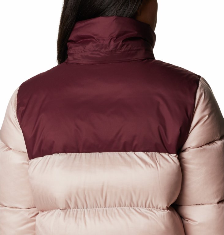 Пуховик Columbia Bulo Point™ Down Jacket W - рожевий/темно-червоний