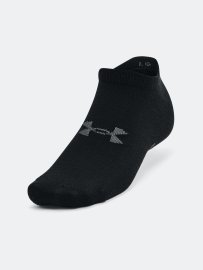 1370542-001-ponozky Under Armour Essential No Show 6pk-cerna
