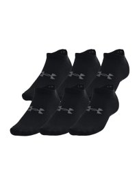 1370542-001-ponozky Under Armour Essential No Show 6pk-cerna
