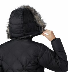 Пальто Columbia Icy Heights™ II середньої довжини W - чорний