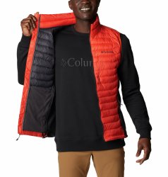 Жилет Columbia Powder Pass™ Vest M - помаранчевий/сірий