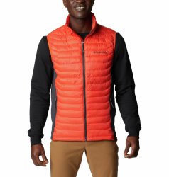 Жилет Columbia Powder Pass™ Vest M - помаранчевий/сірий