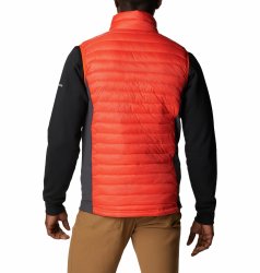 Жилет Columbia Powder Pass™ Vest M - помаранчевий/сірий