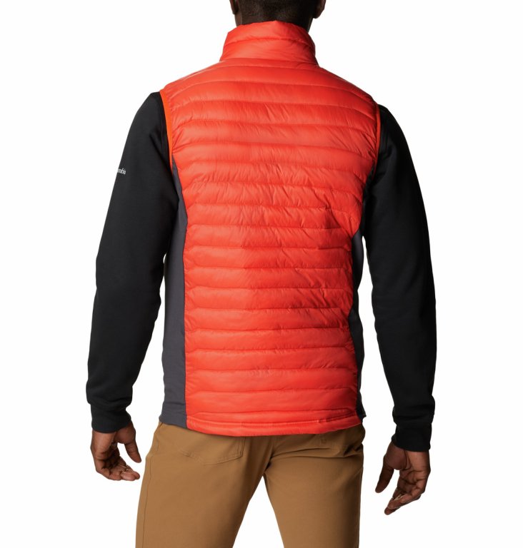Жилет Columbia Powder Pass™ Vest M - помаранчевий/сірий