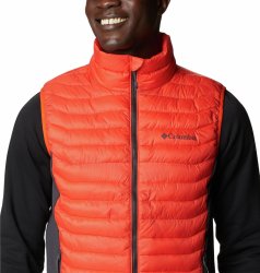 Жилет Columbia Powder Pass™ Vest M - помаранчевий/сірий