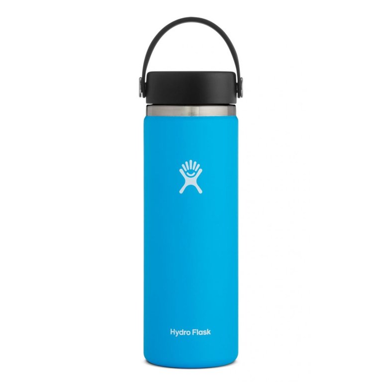 Термос Hydro Flask унцій (591 мл) Wide Flex Cap - синя