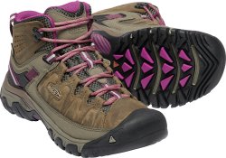 Взуття жіноче Keen Targhee III Mid Waterproof W - коричневе/фіолетове