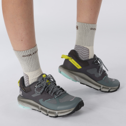 Взуття Salomon PREDICT HIKE GTX W - сірий/чорний/синій
