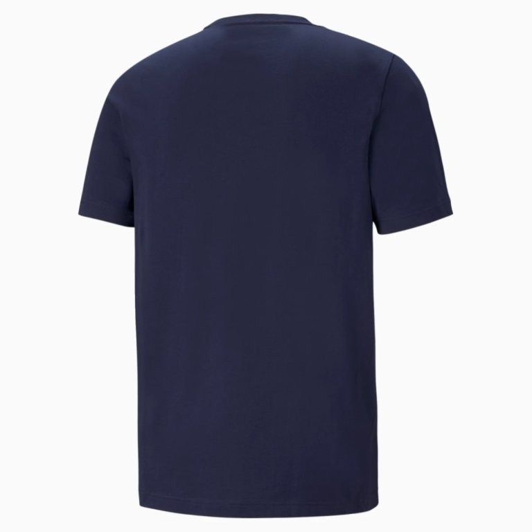 Футболка Puma ESS Logo Tee M - синя